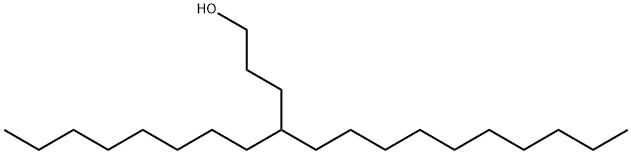 4-辛基十四醇,1448593-52-9,结构式