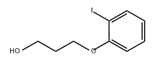 1-Propanol, 3-(2-iodophenoxy)- Struktur
