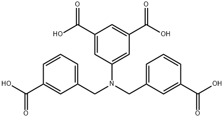 1,3-Benzenedicarboxylic acid, 5-[bis[(3-carboxyphenyl)methyl]amino]-|5-(双(3-羧基苄基)氨基)间苯二甲酸