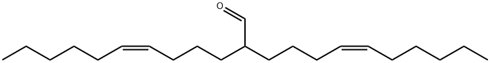 6-Dodecenal, 2-(4Z)-4-decen-1-yl-, (6Z)- 化学構造式
