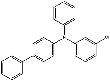N-(3-CHLOROPHENYL)-N-PHENYL-[1,1'-BIPHENYL]-4-AMINE,1450928-12-7,结构式