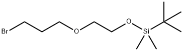 [2-(3-Bromopropoxy)ethoxy](tert-butyl)dimethylsilane Struktur