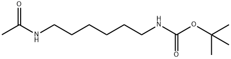 Carbamic acid, N-[6-(acetylamino)hexyl]-, 1,1-dimethylethyl ester