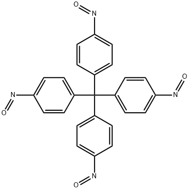 Benzene, 1,1',1'',1'''-methanetetrayltetrakis[4-nitroso- Struktur