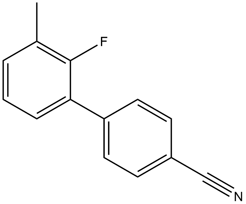 2'-Fluoro-3'-methyl[1,1'-biphenyl]-4-carbonitrile Structure