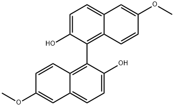 6,6''-Dimethoxy-[1,1''-binaphthalene]-2,2''-diol Structure