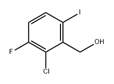 (2-氯-3-氟-6-碘苯基)甲醇, 1454851-49-0, 结构式