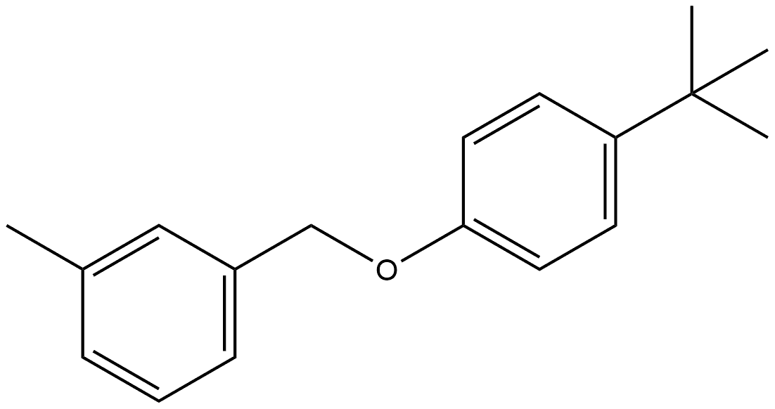 1-[[4-(1,1-Dimethylethyl)phenoxy]methyl]-3-methylbenzene Structure