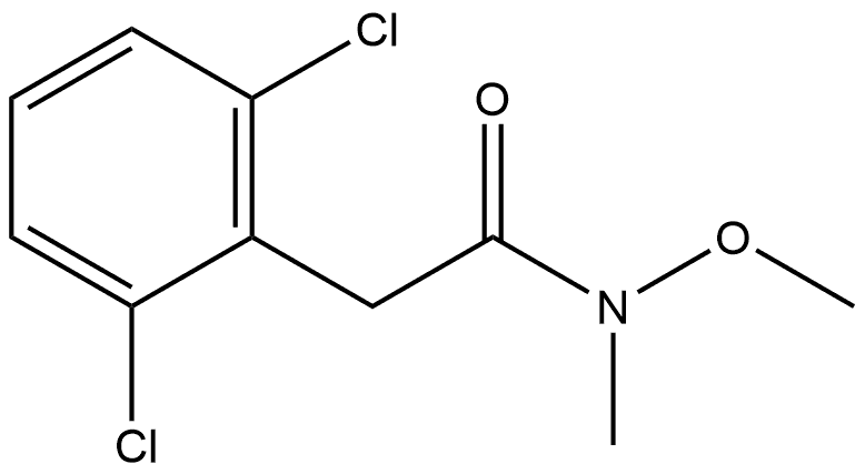 1455664-12-6 2,6-Dichloro-N-methoxy-N-methylbenzeneacetamide