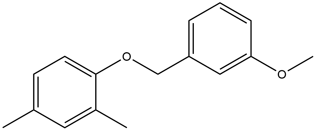 1-[(3-Methoxyphenyl)methoxy]-2,4-dimethylbenzene Structure