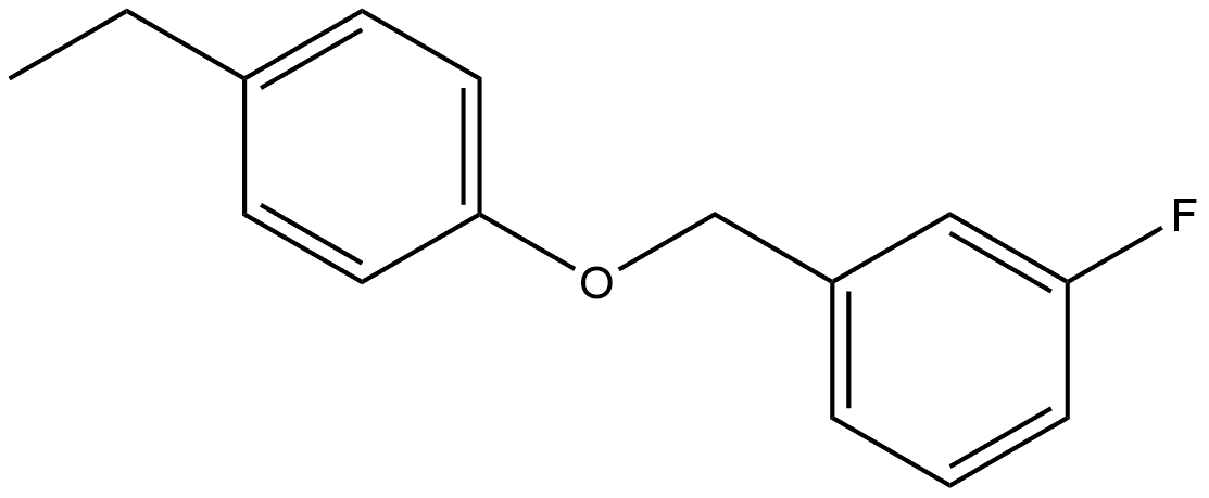 1-[(4-Ethylphenoxy)methyl]-3-fluorobenzene Structure