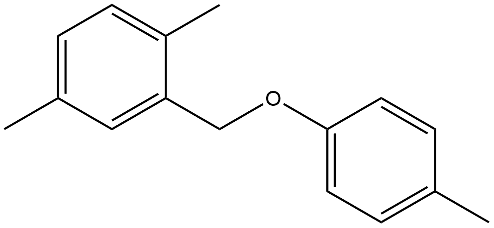 1,4-Dimethyl-2-[(4-methylphenoxy)methyl]benzene Structure