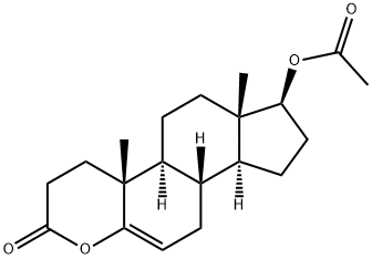 Cyclopenta[5,6]naphtho[2,1-b]pyran-2(3H)-one, 7-(acetyloxy)-4,4a,4b,5,6,6a,7,8,9,9a,9b,10-dodecahydro-4a,6a-dimethyl-, (4aR,4bS,6aS,7S,9aS,9bS)- Struktur