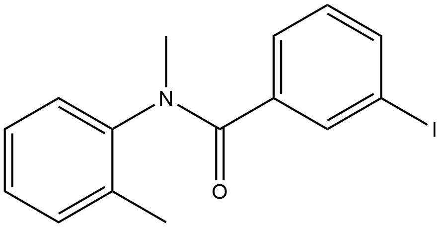 1458156-94-9 3-Iodo-N-methyl-N-(2-methylphenyl)benzamide