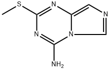 Imidazo[1,5-a]-1,3,5-triazin-4-amine, 2-(methylthio)- Structure