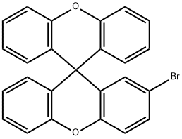 2-溴-9,9′-螺二氧杂蒽 结构式