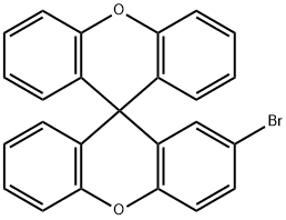 2-溴-9,9′-螺二氧杂蒽, 1459147-21-7, 结构式