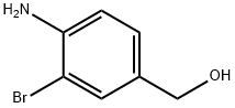 Benzenemethanol, 4-amino-3-bromo- 化学構造式