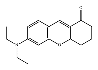 6-(DIETHYLAMINO)-2,3,4,4A-TETRAHYDRO-1H-XANTHEN-1-ONE,,1460315-48-3,结构式