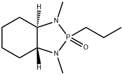 1H-1,3,2-Benzodiazaphosphole, octahydro-1,3-dimethyl-2-propyl-, 2-oxide, (3aR,7aR)-