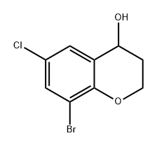 2H-1-Benzopyran-4-ol, 8-bromo-6-chloro-3,4-dihydro-|