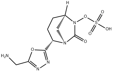 (1R,2S,5R)-2-[5-(Aminomethyl)-1,3,4-oxadiazol-2-yl]-7-oxo-1,6-diazabicyclo[3.2.1]oct-6-yl hydrogen sulfate|