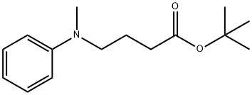 Butanoic acid, 4-(methylphenylamino)-, 1,1-dimethylethyl ester Structure