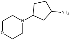 3-吗啉环戊-1-胺 结构式