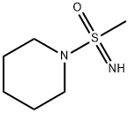 Piperidine, 1-(S-methylsulfonimidoyl)- Structure