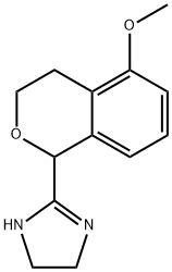 1H-Imidazole, 2-(3,4-dihydro-5-methoxy-1H-2-benzopyran-1-yl)-4,5-dihydro-|化合物 T28924