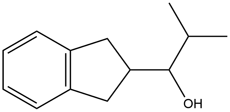 2,3-Dihydro-α-(1-methylethyl)-1H-indene-2-methanol Structure