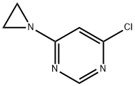 4-(Aziridin-1-yl)-6-chloropyrimidine Structure