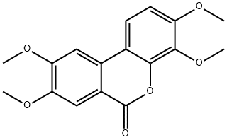 Urolithin D Tetramethyl Ether Structure