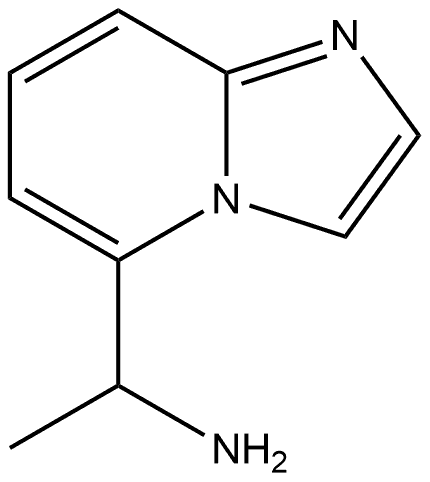 1-(imidazo[1,2-a]pyridin-5-yl)ethanamine Structure