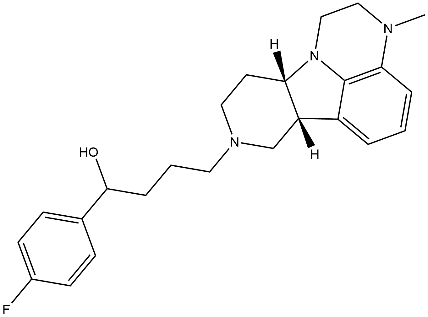 卢美哌隆杂质11, 1469343-42-7, 结构式
