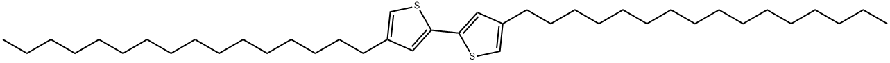 4,4'-Dihexadecyl-2,2'-bithiophene Structure