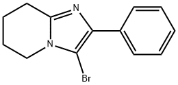 3-Bromo-2-phenyl-5,6,7,8-tetrahydroimidazo[1,2-a]pyridine Structure