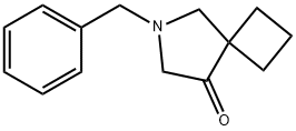 6-Azaspiro[3.4]octan-8-one, 6-(phenylmethyl)- Structure