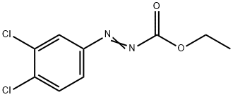 ethyl (E)-2-(3,4-dichlorophenyl)diazene-1-carboxylate Structure