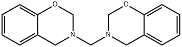 2H-1,3-Benzoxazine, 3,3'-methylenebis[3,4-dihydro- Structure