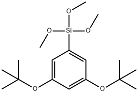 (3,5-DI-TERT-BUTOXYPHENYL)TRIMETHOXYSILANE, 1472652-16-6, 结构式