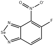 2,1,3-Benzoselenadiazole, 5-fluoro-4-nitro- Struktur