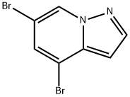 Pyrazolo[1,5-a]pyridine, 4,6-dibromo- Struktur