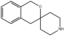 Spiro[3H-2-benzopyran-3,4'-piperidine], 1,4-dihydro- 结构式