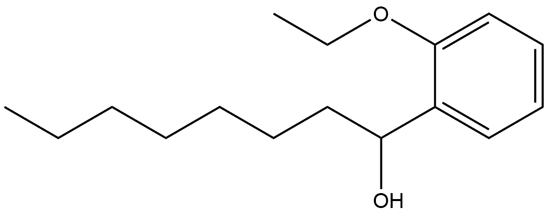 2-Ethoxy-α-heptylbenzenemethanol 结构式