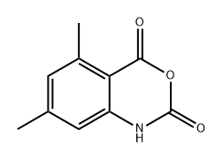 2H-3,1-Benzoxazine-2,4(1H)-dione, 5,7-dimethyl- Structure