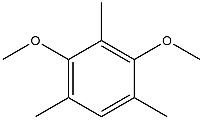 2,4-Dimethoxy-1,3,5-trimethylbenzene Structure