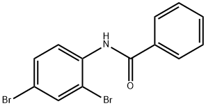 N-(2,4-DIBROMOPHENYL)BENZAMIDE 结构式