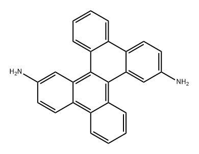 Dibenzo[g,p]chrysene-3,11-diamine 结构式