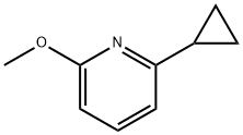 Pyridine, 2-cyclopropyl-6-methoxy-|2-环丙基-6-甲氧基吡啶